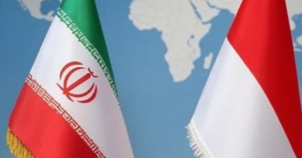 Bendera Iran dan Indonesia (Foto/Kedubes Iran)